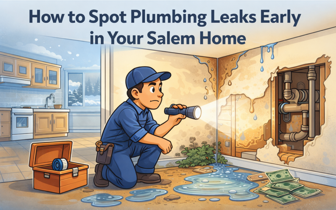 How to Spot Plumbing Leaks Early in Your Salem Home
