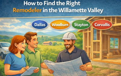 How to Find the Right Remodeler in the Willamette Valley