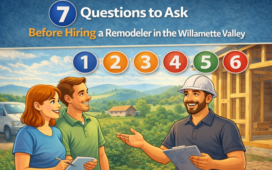Title: 7 Questions to Ask Before Hiring a Remodeler in the Willamette Valley