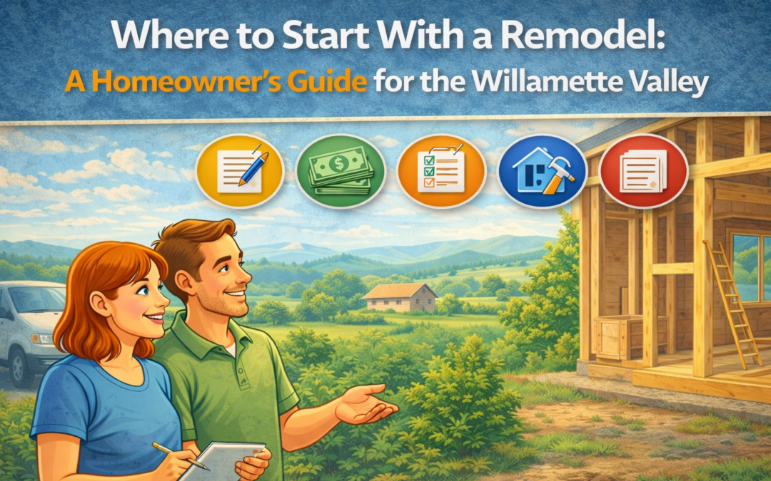 Where to Start With a Remodel: A Homeowner’s Guide for Salem & the Willamette Valley